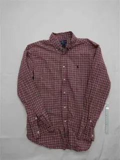 ＆ラルフローレン チェック柄コットンシャツ Lサイズ メンズ