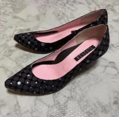 17新品BENEBIS 22cm 本革レザー、日本製 ハイヒールパンプス