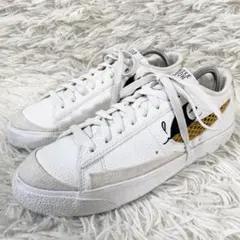 NIKE BLAZER LOW 77 SE NN スニーカー　25 メッシュ　白