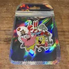 【まとめ買い歓迎】スポンジボブ！ステッカー みんな集合