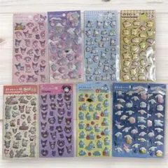 サンリオ ぷくっとシール ８枚 +１枚 コンプリート クロミ ハンギョドン 他