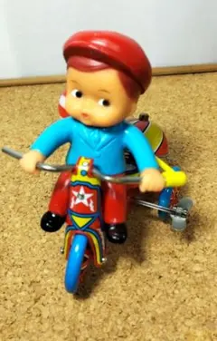 激レア!　昭和レトロ　ブリキ　三輪車　男の子　女の子 希少】 ブリキ 三輪車 おもちゃ 昭和レトロ アンティーク