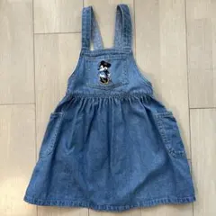 プティマイン　ミニー　ジャンバースカート　M 100〜110cm