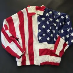 90s アメリカ国旗　ジャケット　archive
