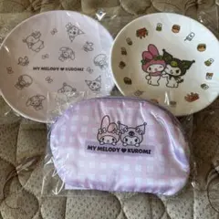 モスバーガー 福袋2026 マイメロ クロミ グッズ3点セット①