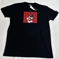 ディズニー　ミッキー　ロック　ヴィンテージTシャツ新品　　サイズL