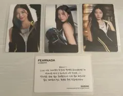 lesserafim FEARNADA トレカ セット カズハ