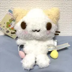 サンリオ ねこの会 マシュマロみたいなふわふわにゃんこ マスコットホルダー