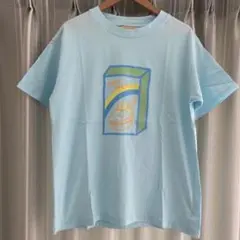 POU DOU DOU 半袖Ｔシャツ Mサイズ　水色 オートミールデザインのサムネイル
