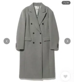 ★美品/即発送★エストネーション ビッグチェスターダブルコート