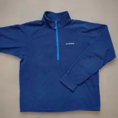 ネイビーフリース ハーフジップ キッズ160