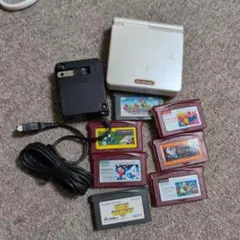 Nintendo Game Boy Advance SP 本体 ソフト7本セット