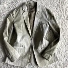 【最小サイズ】XS　ロンハーマン　ムラ染めカジュアルテーラードジャケット　スリム