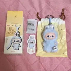 POP MART PIN FOR LOVE ラブブ イニシャル【D】