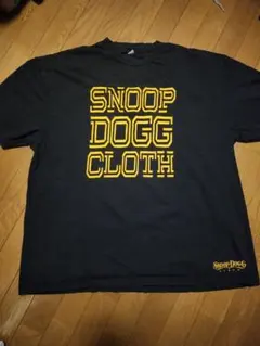 SNOOP DOGG CLOTH Tシャツ ブラック