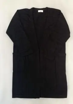 Luii's ルイス　ロングカーディガン　ブラック