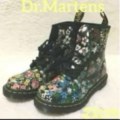 Dr.Martens フラワープリント ワークブーツ 22cm（正規品）