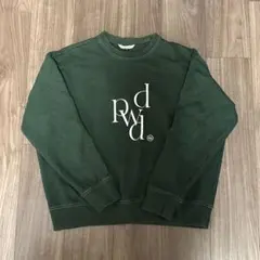 韓国 depound グリーン ロゴ スウェット フリーサイズ