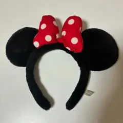 ディズニー ミニー カチューシャ 赤ドットのサムネイル