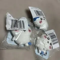 新品タグ付きハチワレだらけのくじE賞(生え変わり、いつもの姿)