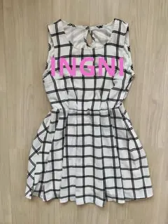 INGNI ノースリーブ チェック柄 ミニワンピースMサイズのサムネイル