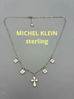 新品 michel Jurdain クロス型ネックレス ミッシェルジョルダン - メルカリ
