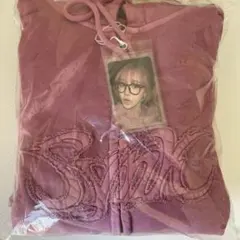 aespa エスパ パーカー pinkhoodie カリナ トレカ付