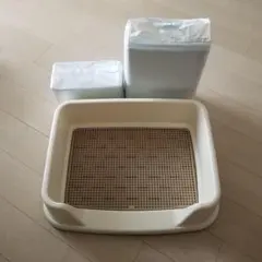 アイリス 犬用トレーニングトイレ ワイド ＆ ペットシーツ セットのサムネイル