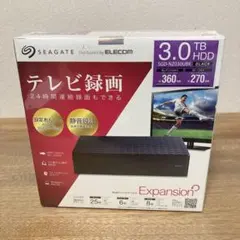★未開封★ Seagate Expansion 3.0TB 外付けHDD 本体