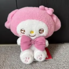 ゆるかわ サンリオキャラクターズ Mぬいぐるみ お座りポーズ マイメロディ