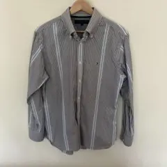 TOMMY HILFIGER ストライプ長袖シャツ