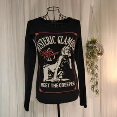 HYSTERIC GLAMOUR バタフライプリント 長袖カットソー - メルカリ