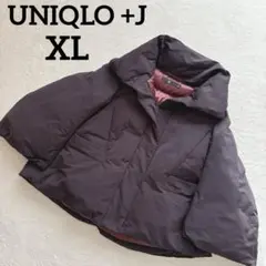 ユニクロ+J ハイブリッドダウンジャケット ワイン XL ジルサンダーコラボ