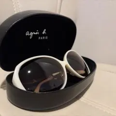 アニエス・ベー　サングラス　ホワイトのサムネイル