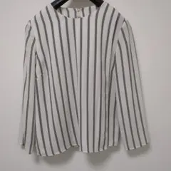 トゥモローランド　ブラウス　ストライプ　着用3〜4回　きれいめ