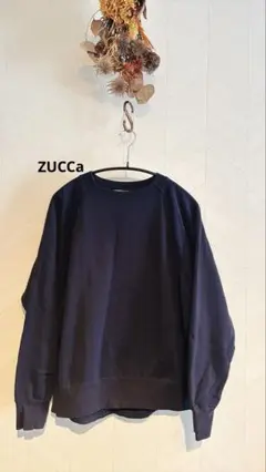 ZUCCa デザイン裏毛プルオーバー