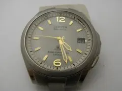 外装美品 電波受信ＯＫ アテッサ シチズン　本体のみ チタン ソーラー電波