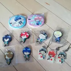 豪華11点セット☆弱虫ペダル  缶バッチ＆ラバスト＆キーホルダー  送料込み！