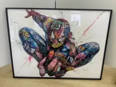 新品 シビルウォー ポップアートパネル 大型 2枚組セット 展示品