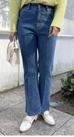 オペークドットクリップ　デニムパンツSサイズ