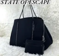 【極美品】STATE OF ESCAPE ステイトオブエスケープ　トートバッグ