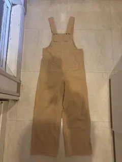 ZARA ベージュ サロペット　オーバーオール