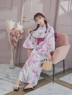購入前にコメント必須 浴衣 Dita 桜梅桃李 - メルカリ