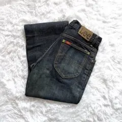 Lee Miss Lee フレアデニムパンツ 29×30 濃紺ジーンズレディース