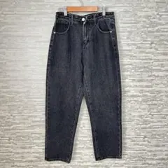 MONOーMART モノマート　ブラック　ハイウエスト　デニム　パンツのサムネイル