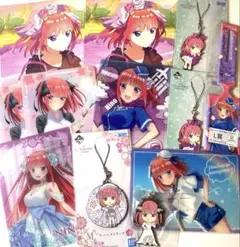 五等分の花嫁　中野二乃　ラバスト　イラストボード　コレクションシート　12点B