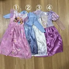 ディズニープリンセス風　ドレスセット