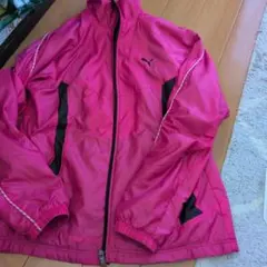 PUMA ピンク ウィンドブレーカー Mサイズ