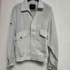Gianni valentino 薄手ジャンパー　春夏初秋　未使用　ベージュのサムネイル