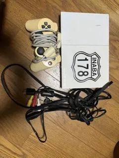 プレイステーション2本体(ジャンク品)とゲームソフトセット　メモリ付